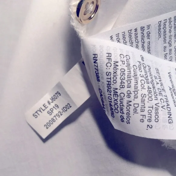 J. Crew White Puff-Sleeve Cotton Poplin Top - Picture 13 of 16